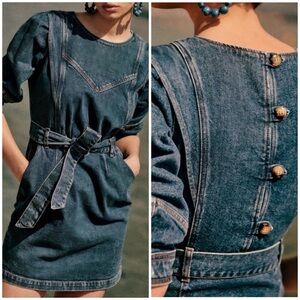 SEZANE Haneia Dress Size 34 Size 2